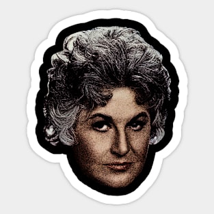 Bea Arthur Vintage Sticker